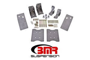 Ford Mustang Torque Box Reinforcement Plate Kit - BMR Suspension - TBR002 And TBR003 - Natural - `79-`04 Ford Mustang Torque Box Reinforcement Plate Kit - BMR Suspension - TBR002 And TBR003 - Natural - `79-`04